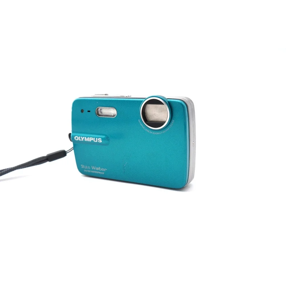 Olympus‎ Stylus 550WP 10MP Digital Camera Digi Point Shoot Camera Tested